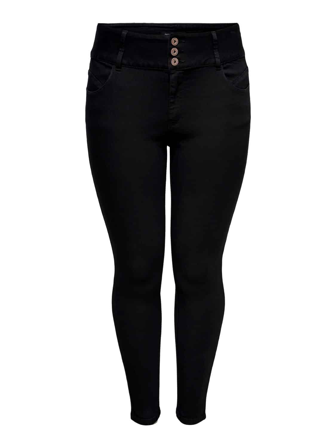 CarAnna Ankel Jeans Sort Roseanne 42 56