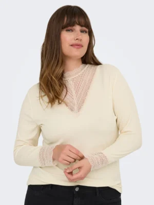 Cartilde Lace blouse Only Carmakoma