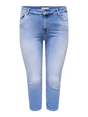 Plus size jeans til kvinder fra Only Carmakoma - Carwilly carpi jeans 7/8
