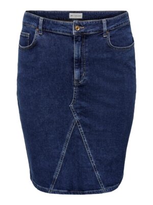 Plus size nederdel til kvinder fra Only Carmakoma - Norma jeans skirt